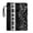 Black and White Piano Music, variant on Colorful Musical Piano Pattern Book Sleeve Classic Book Organzoer Holder with Pocket Polyester Storage & Portability for Reader 11.42 x 8.66 Inch