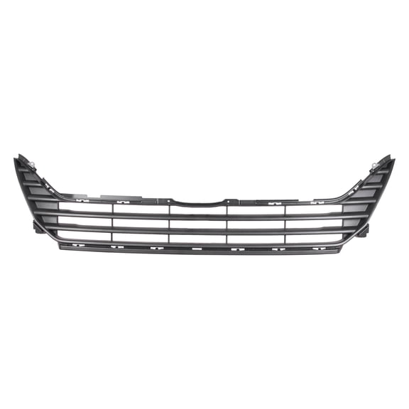 Ikon Motorsports Front Upper Grille Compatible with 2018-2020 Honda Odyssey, OE Style Black ABS Replacement Front Bumper Hood Grill Cover Assembly