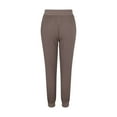 thumbnail image 5 of TRUBKH Cotton Linen Pants Boho Summer Pants Pull On Pants Pull On Pants for Women Lounge Trousers Wide Leg Cotton Linen Pant Linen Cotton Blend Pants Palazzo Pants High Waisted Coffee XL, 5 of 5