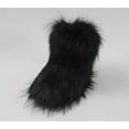 thumbnail image 2 of Gegefur Girls Boys Kids Faux Fur Boots Furry Fuzzy Fluffy Warm Winter Snow Boots Flat Shoes Outdoor, 2 of 4