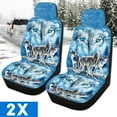 thumbnail image 3 of Novashion 2 Piece Set Car Front Seat Covers Protectors Four Seasons General Universal Fit for Most Car Truck SUV, 3 of 5