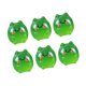 thumbnail image 5 of 6 figuras de gatos en miniatura, adornos, accesorios versátiles, esculturas de gatos, estatuas que brillan en oscuridad para mesa o decoración del Verde, 5 of 8