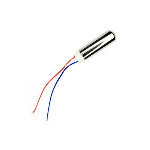 1PCS DC Motor, Micro Motor DC 3.7V 14000 RPM Mini Electric Motors Built-in Vibrating Coreless Motor Waterproof Power Engine Tools for RC DIY Electric Toothbrush Fan Toys (7x24mm)