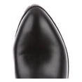 thumbnail image 3 of CHARLES BY CHARLES DAVID Womens Black Stretch Comfort Reason Round Toe Block Heel Zip-Up Dress Boots 9.5 M, 3 of 4