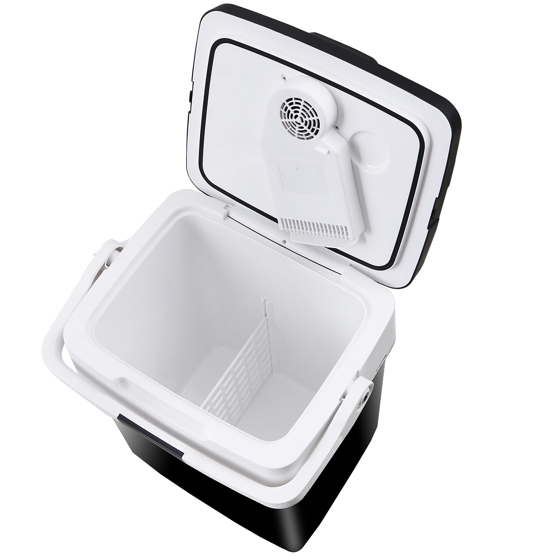 ZENSTYLE 30.6 Qt Car Refrigerator Electric Cooler and Warmer Travel Fridge for BBQ Camping, Black