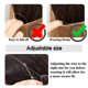 thumbnail image 5 of Nvzi Peluca ondulada rizada, peluca sintética resistente al calor de 18 pulgadas con diadema ajustable, sin clip, con alambre metálico invisible, estilo 16, 1 pieza., 5 of 5