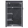 thumbnail image 5 of UBesGoo 64" Portable Clothes Closet Wardrobe Clothes Storage Organizer Space Saving, 5 of 7