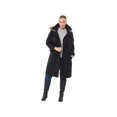 thumbnail image 5 of Alpine Swiss Womens Parka Trench Pea Coat Belt Jacket Faux Fur Hood Reg & Plus Sizes, 5 of 7