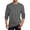 Gray Tops, variant on Dagegui Mens Long Sleeve Tops Solid Crewneck Pullover Athletic Tee Big and Tall Gym Workout Shirt Comfy Pullover Army Green M