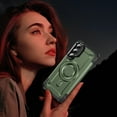 thumbnail image 7 of Designed for Samsung Galaxy S23 Plus Armor Case with Camera Cover Stand, Shockproof Protection Compatible with MagSafe Rugged Case Cover for Galaxy S23 Plus, Support Car Magnetic Holder - Armygreen, 7 of 7