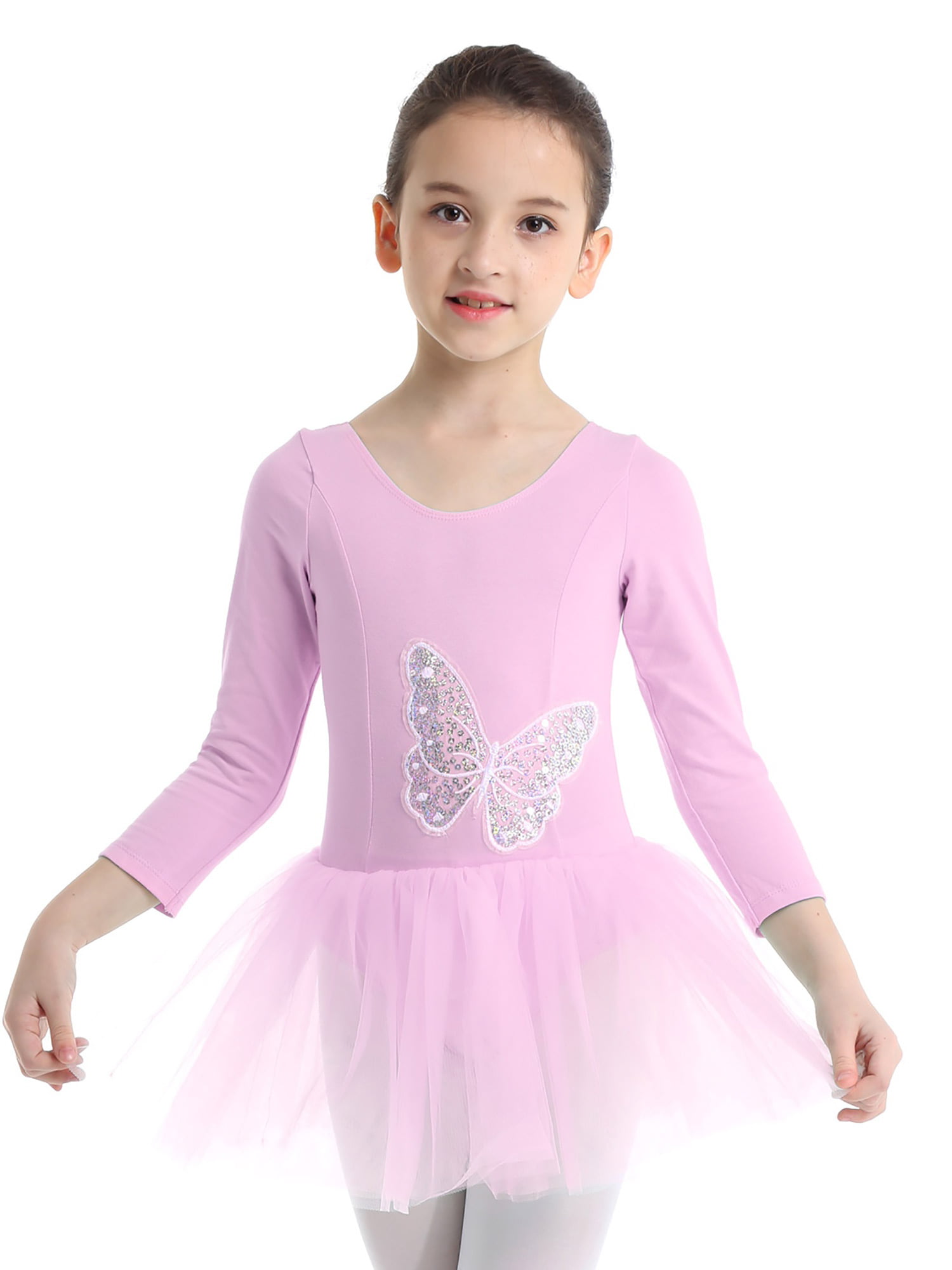 Girls Kid Leotard Ballet Dance Tutu Skirt Ballerina Fairy Dancewear Costume 3-12 
