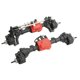 thumbnail image 3 of RC Axles, Front Rear Portal Axle Assembly 45° Steering Angle For Traxxas 1/10 RC Crawler Car ANGGREK Otros, 3 of 8