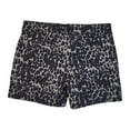 thumbnail image 2 of Isaac Mizrahi Women's Stretch 5 Inch Tailored Trouser Shorts, Various Patterns, 2 of 2