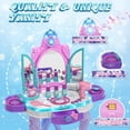 thumbnail image 2 of Set de tocador Pretend Play Lehoo Castle con accesorios para niñas, 2 of 7