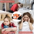 thumbnail image 5 of Niuniu Daddy Weighted Red Panda Stuffed Animal Set,20" Giant Anxiety Red Panda Plush Toy,3.3-Pound Sensory Large Plushies Body Pillow,Birthday Gift for Girls,Boys&Adults, Include Bag Sticker Car, 5 of 10