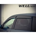 thumbnail image 4 of WellVisors Side Window Wind Deflector Visors - Acura MDX 2007 2008 2009 2010 2011 2012 2013 with Black Trim, 4 of 4