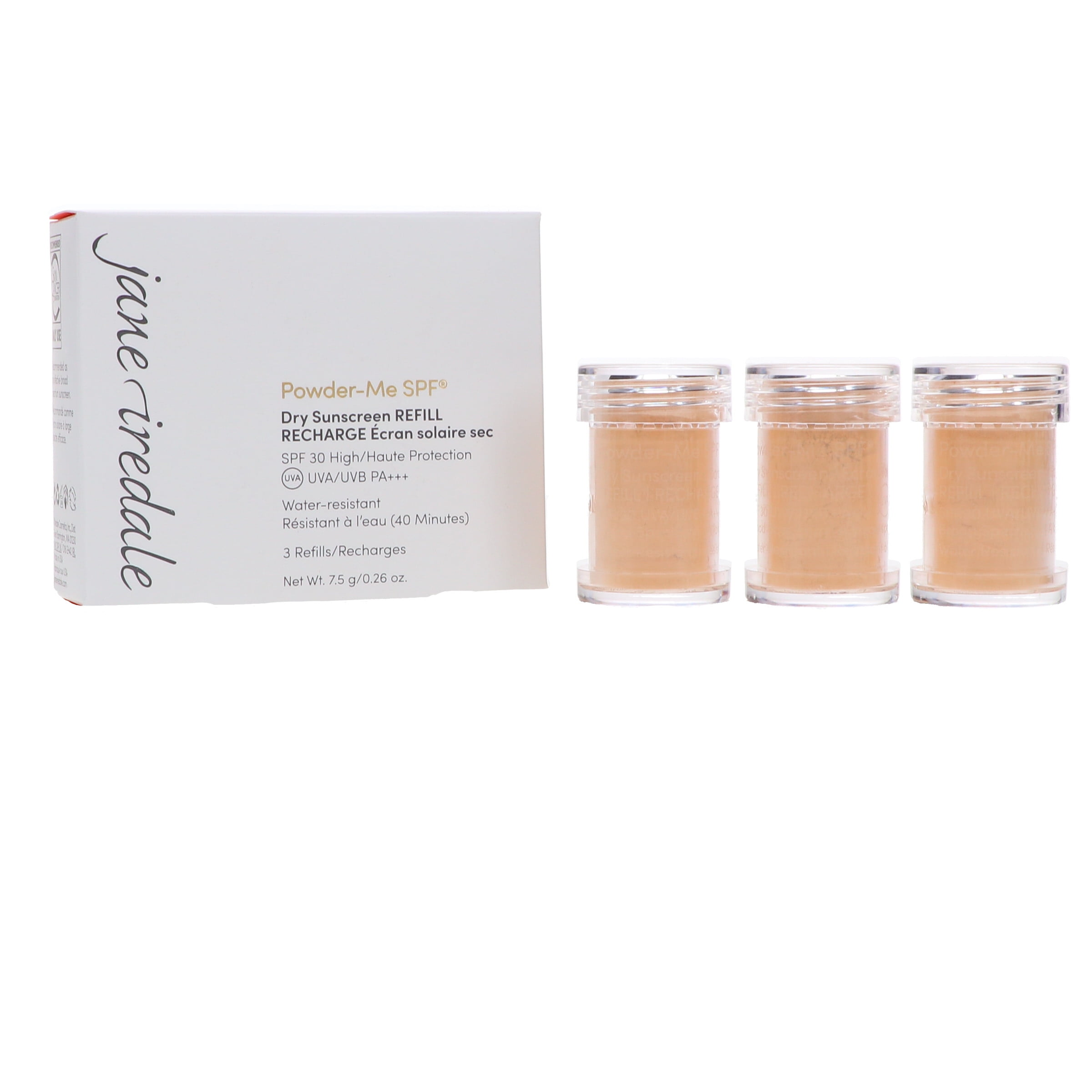 jane iredale Powder-Me SPF 30 Dry Sunscreen Refill Golden 3 Pack