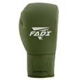 thumbnail image 3 of Fadi Sports A2 Lace-Up Boxing Gloves, for Training & Sparring, Matte Cowhide Leather, Green - 16 oz, 3 of 14