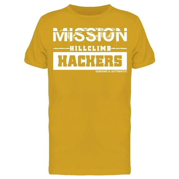 Mission Hill Climb Hackers T-Shirt Men -Image by Shutterstock, Male 3X-Large