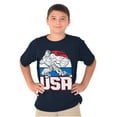 thumbnail image 3 of Street Fighter American Guile USA Boys Kids T Shirt Tees Tops Teen Brisco Brands S, 3 of 6
