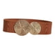 thumbnail image 2 of Cinturón ancho Sunnimix Estiramiento Decorativo marrón, 2 of 8