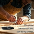 thumbnail image 4 of Vivicreate 2-Pack Retractable Box Cutter Knife with Safety Lock, Utility Knives for Cardboard, Cartons, Paper, Office & Home Use, 4 of 6