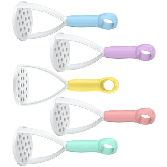 Raindrops  5 Pcs Mashed Potato Masher Squeeze Food Potatoes Ricer Baby