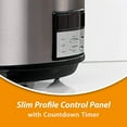 thumbnail image 3 of Crock-Pot Sccppvfc800-Ds Cuiseur Lent de 8 Litres, Programmable, Noir Inoxydable,, 3 of 5