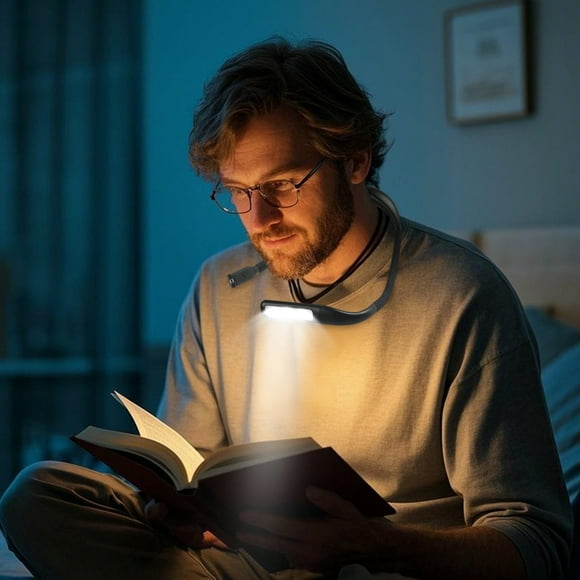 Rechargeable LED Reading Light With Spotlight Function – Portable Book Light For Nighttime Reading Star Roof Lights for Car Ceiling Lights for Bedroom Cool Lights for Bedroom Motion Battery Operated