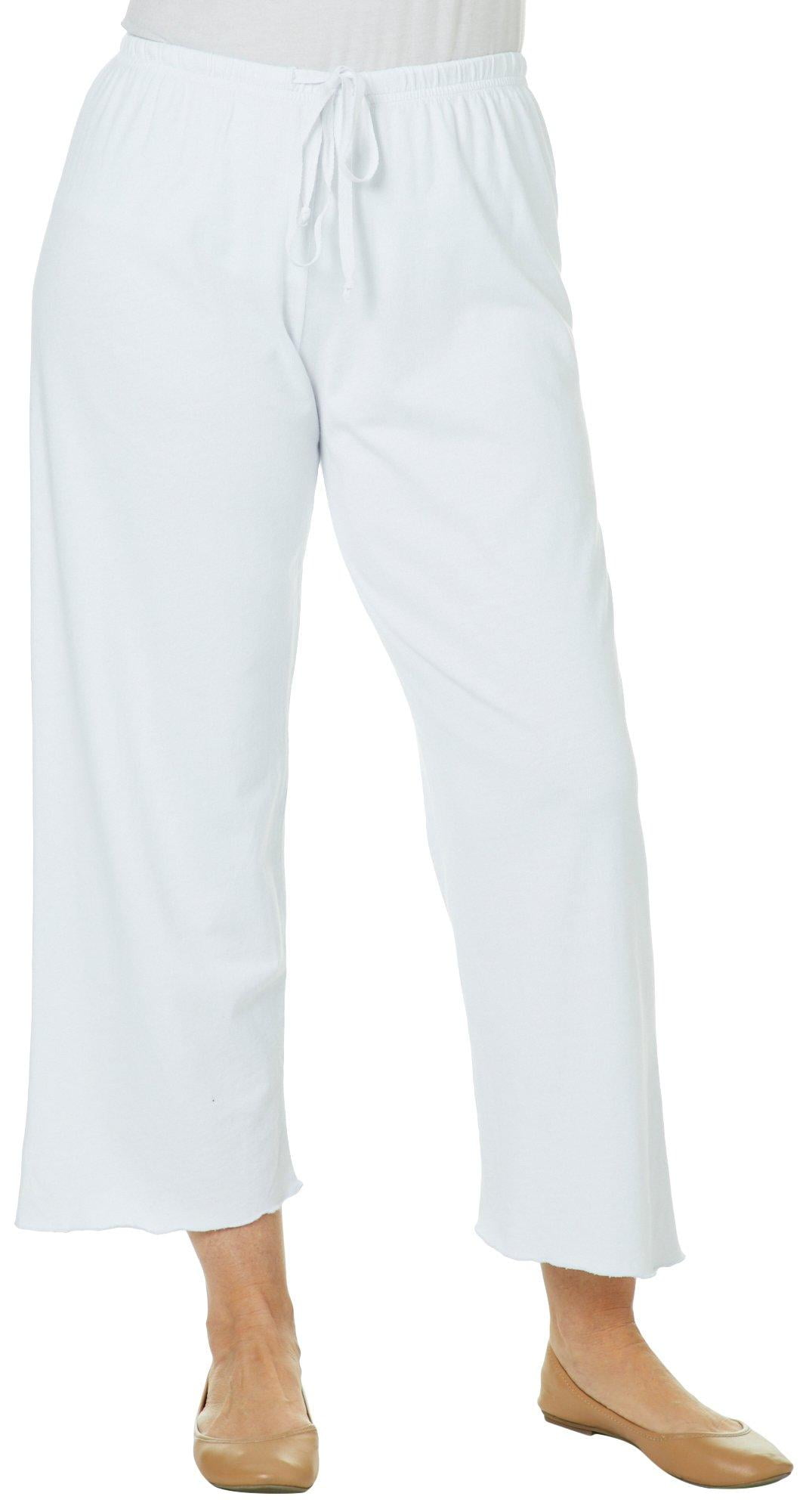 Hot Cotton - Hot Cotton Womens Solid Pull On Pants 16W Short - Walmart.com