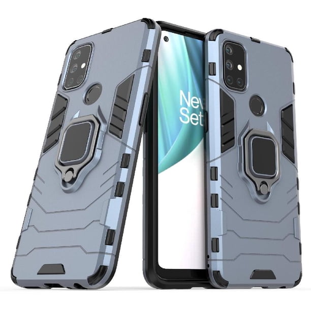 Funda para ONEPLUS NORD N10 5G con Soporte Anillo Giratorio 360° y Protección Resistente a Golpes y Caídas