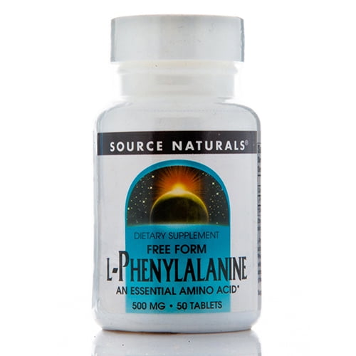 Source Naturals Source Naturals  L- Phenylalanine, 50 ea