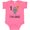 Hot Pink, variant on Inktastic 1st Birthday Woodland Bear 1 Year Old Boys or Girls Baby Bodysuit