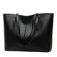 thumbnail image 1 of Bolso de Mano para Mujer para Ordenador portátil, Bolso Shopper de 15,6 Pulgadas, Bolsos de Piel Negros Elegantes, Bolso Grande, Ligero, Elegante, Elegante, para Mujer, para Negocios/Escuela/Compras, 1 of 6