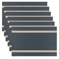 thumbnail image 1 of 6Pcs Dining Table Mat Placemats PVC Place Mats 45x30cm Heat Resistant Washable, 1 of 7