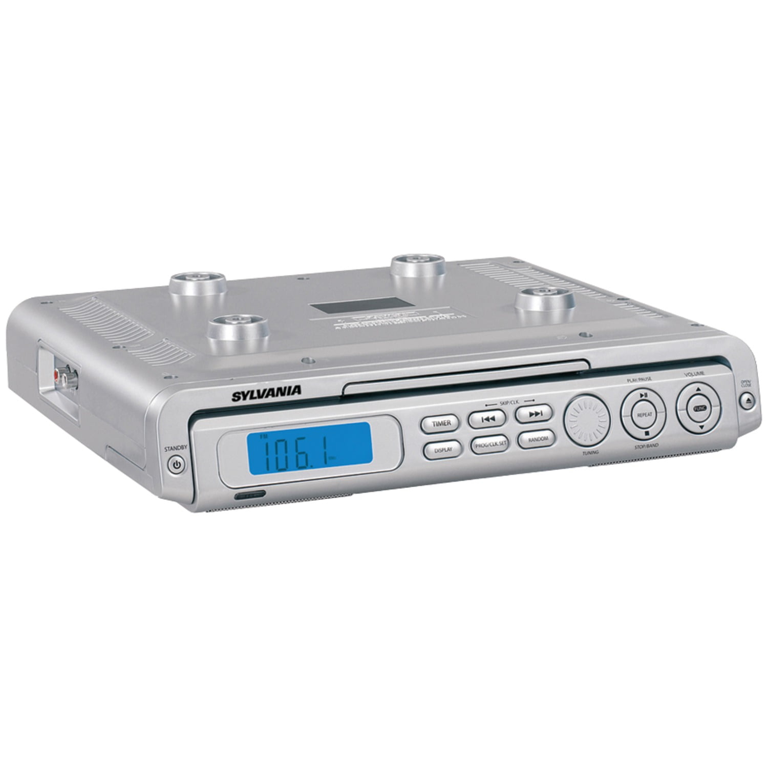 Sylvania Under Cd Clock Radio Amazon Com Sylvania Skcr2713