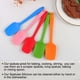 thumbnail image 5 of Silicona Espátula Calor Resistente Cocina Voltear Tornero Anti-adherente Espátula Rojo + verde + naranja + rosa, 5 of 7