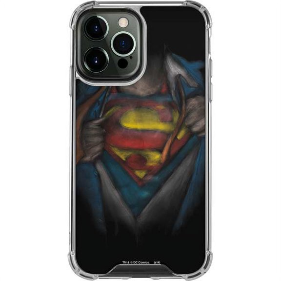 Skinit DC Comics Superman Pastel Art iPhone 14 Pro Max Clear Case