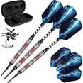 thumbnail image 1 of Darts Viper Astro, 80% tungsteno, punta blanda, 18 g, con funda, anillos rojos, 1 of 7