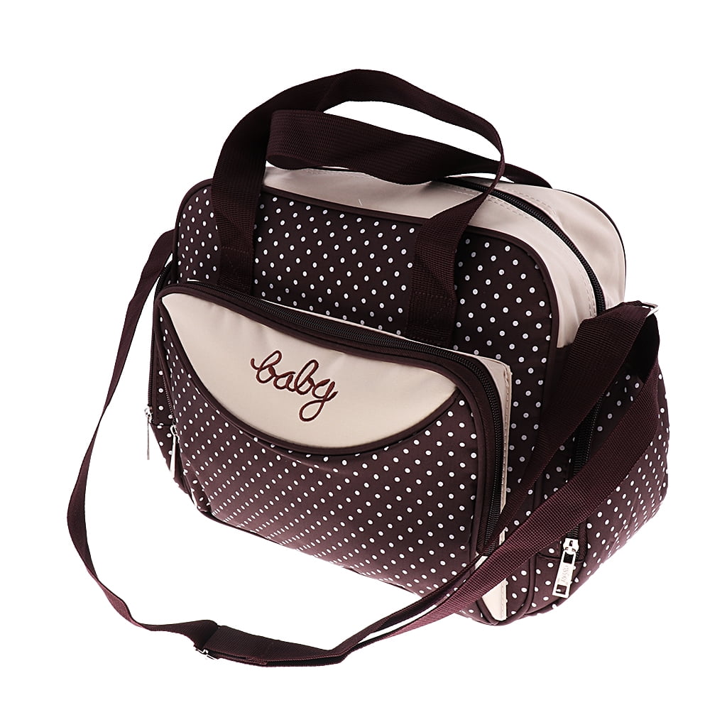 LeeQinersw Diaper Bag, Baby Bag, Nappy Bag, Care Bag, Travel Bag, Mummy Carrier, Baby Bag, Brown