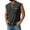 Black#83, variant on Evdexr Mens Sleeveless Mokaloha Shirts Henley Solid Chest Pocket Shirt V Neck Muscle Outdoor T Shirts Bodybuilding Button Up Casual Tee Shirts Fashion Navy 2XL