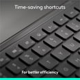 thumbnail image 4 of Logitech Signature Slim MK955 Combo for Business, Copilot Edition, Wireless Keyboard and Mouse, Graphite, 4 of 12