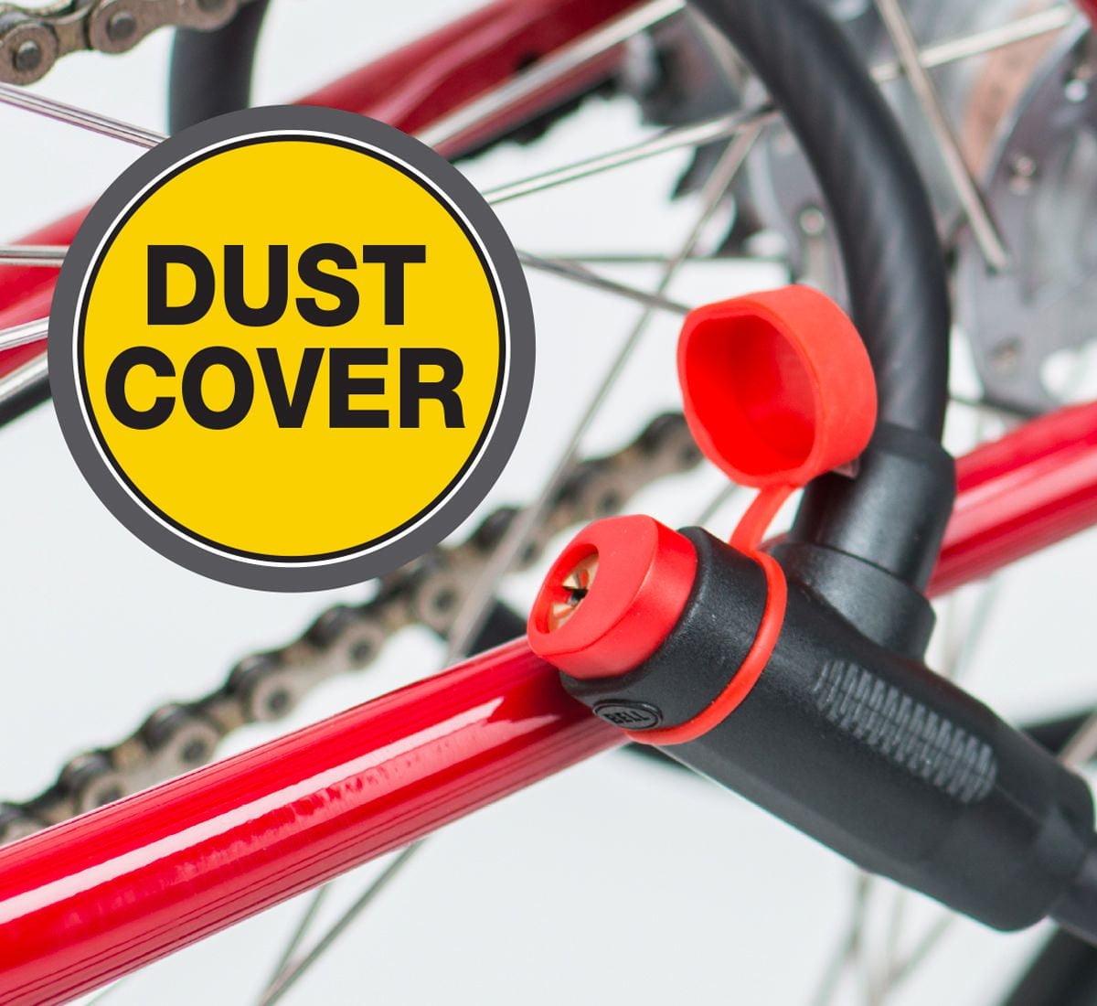 Bell Sports Ballistic 610 Key Cable Bike Lock, 12 mm x 5 ft. steel cable