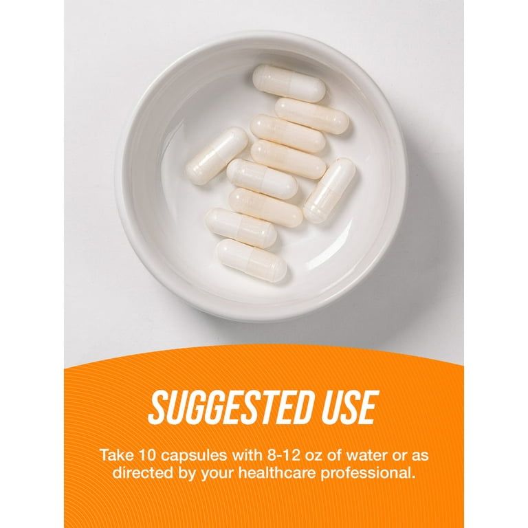 Applied Nutrition Leucine 4K - 180 Capsules Acides Aminés (Non Aromatisé, Neuf Sous Blister)