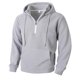 thumbnail image 4 of pstuiky camisas de manga larga para hombre, Sudadera con capucha de terciopelo para hombre, con cremallera de un cuarto de pie, manga larga, color liso, informal, para hombre xl, 4 of 8