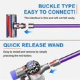 thumbnail image 4 of Extension Wand for V7 V8 V10 V11 V15 Vacuum Cleaner Quick Release Extension Rod Tube Straight Conductive Tube B, 4 of 5