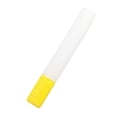 thumbnail image 1 of Abbracc 1pcs 41x6cm Plastic Knitting Needle Crochet Hook Tube Case Storage Holder Yellow, 1 of 9