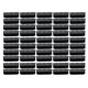 thumbnail image 5 of Bienvenido 50PCS 10cm Abrazadera de película de Invernadero Clip de Tubo Resistente al Calor Clip de Tubo de Marco de jardinería para jardínNegro, 5 of 8