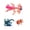 2, variant on Three-dimensional 3D printing art carving ornaments movable mantis unicorn fairy dragon three-piece set desktop display collection interior decoration art storage