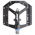 thumbnail image 2 of HT Components AE03 EVO+ Platform Pedals, Body: Aluminum, Spindle: Cr-Mo, 9/16'', Black/Silver, Pair, 2 of 2